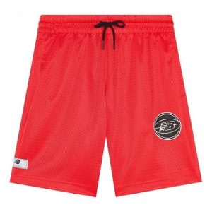 New Balance Essential Basketball Shorts Asia Sizing 'Orange' MS13580-ENR