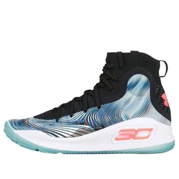 (PS) Under Armour Curry 4 'White Black' 1295996-008