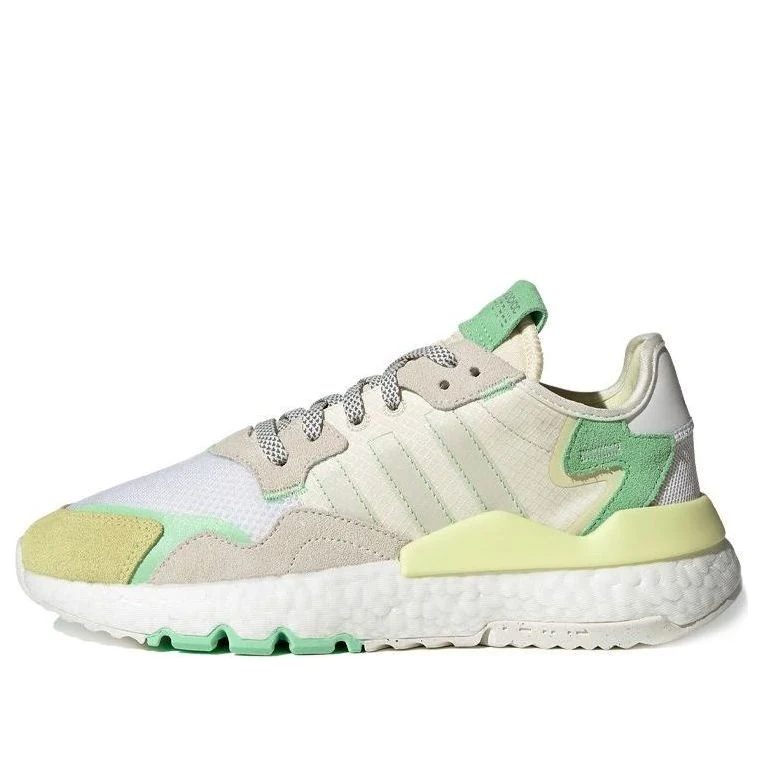 (WMNS) adidas originals Nite Jogger 'White Yellow Green' FY3104