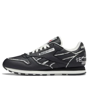 Reebok Keith Haring x Classic Leather 'Dog Blackboard Chalk Drawing' GZ1456