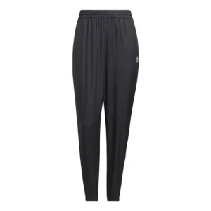 (WMNS) adidas originals Tape Woven Pants 'Black' IN1018