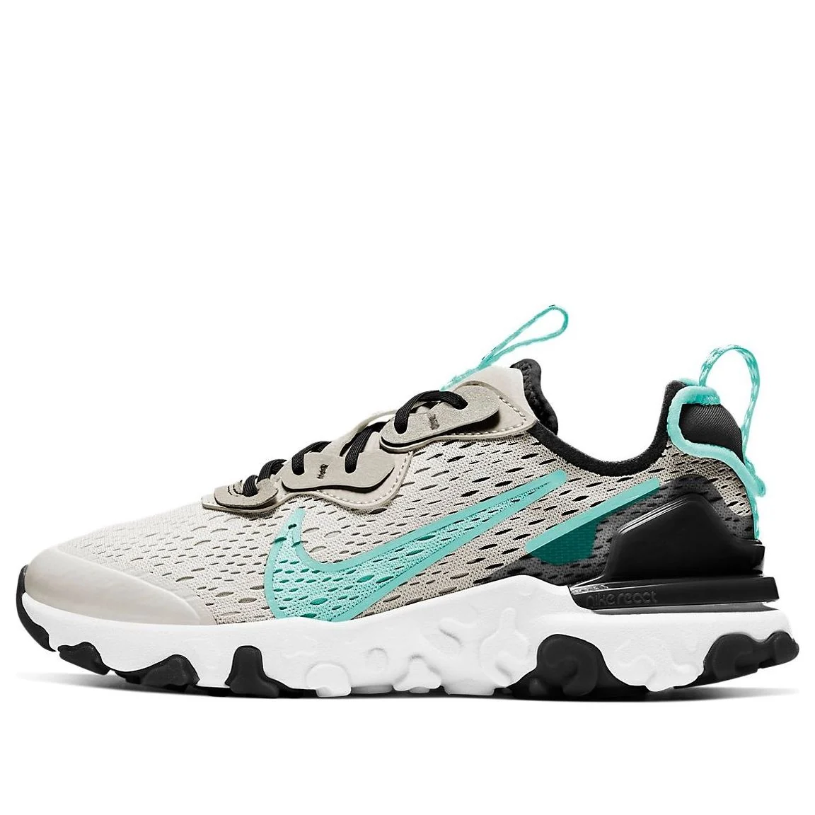 (GS) Nike React Vision 'Light Bone Tropical Twist' CD6888-009