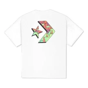 Converse Star Chevron T-Shirt Asia Sizing 'White' 10023940-A02