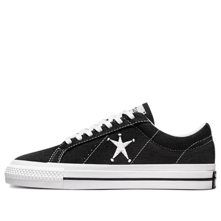 Converse Stussy x One Star Low 'Black' 173120C