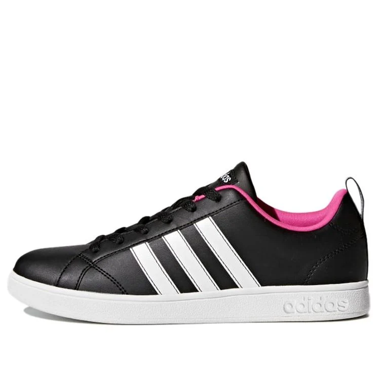 (WMNS) adidas Vs Advantage 'Black Pink White' BB9623