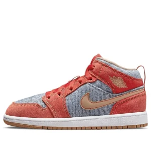 (PS) Air Jordan 1 Mid SE 'Denim Red' DM4383-600