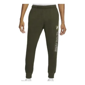 Nike Sportswear Just Do It Sweatpants 'Olive Green' DD6210-355