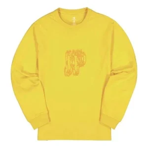 Converse x Asap Nast Long Sleeve T-Shirt Asia Sizing 'Yellow' 10020225-A01