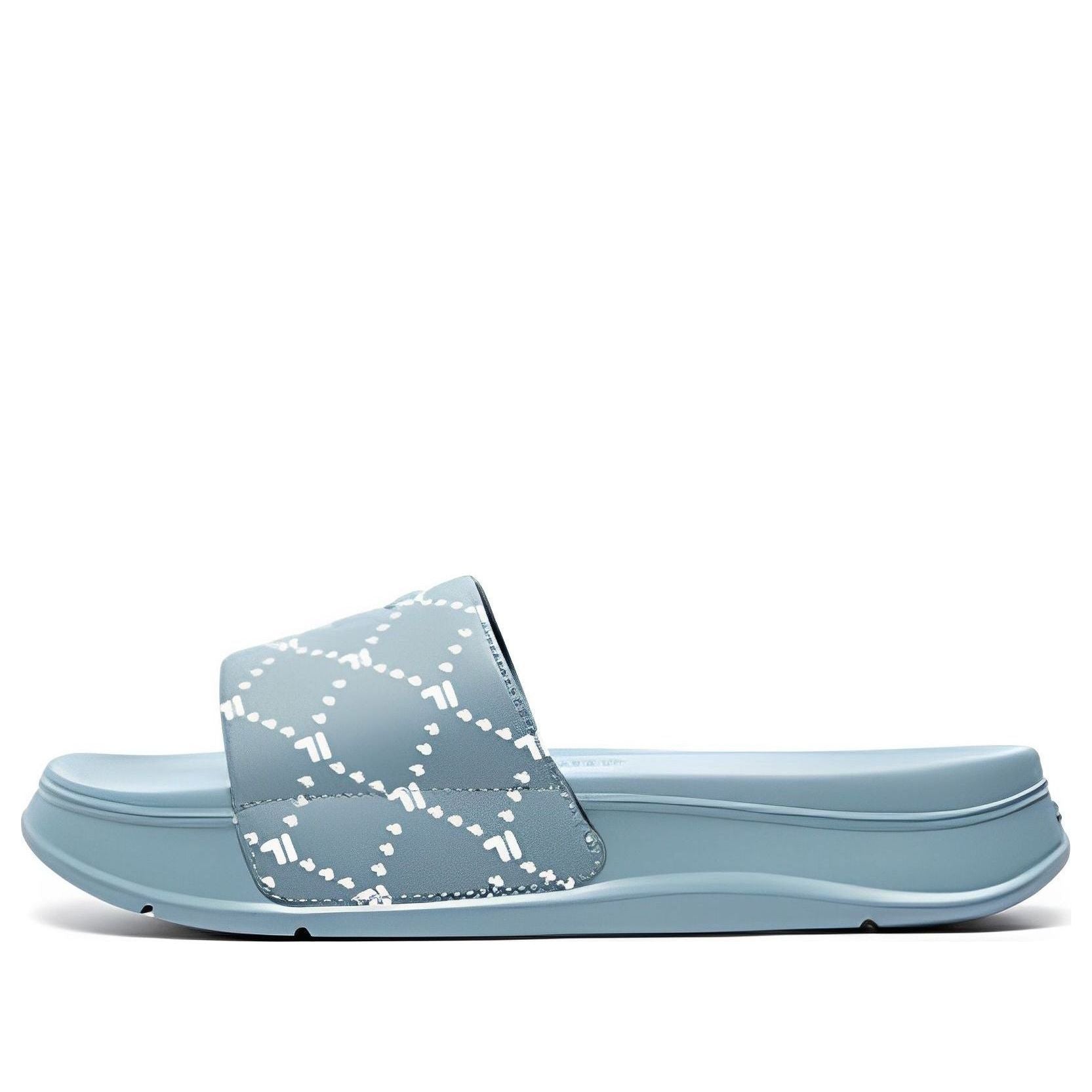 (WMNS) FILA Fusion COMO Sliders 'Teal Whire' T12W227510BLG