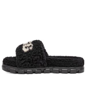 (WMNS) UGG Cozetta Curly Graphic 'Black' 1132891-BLK