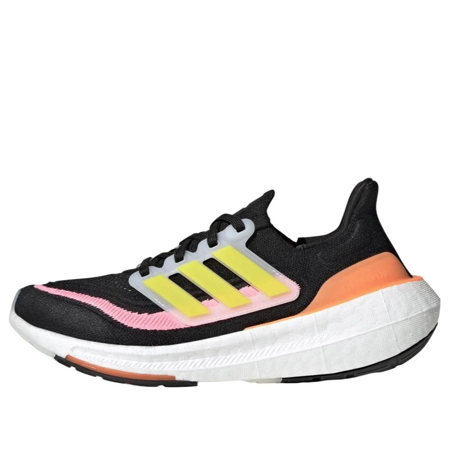 (WMNS) adidas Ultraboost Light 'Black Yellow Orange' HQ6346
