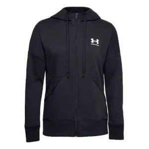 (WMNS) Under Armour Rival Logo Printing Black 1356400-001