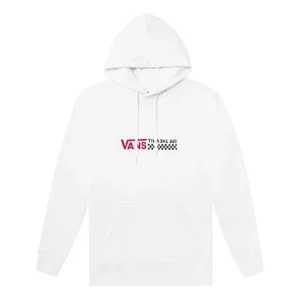 Vans Unisex Oversize Logo Printing Hoodi White VN0A4ML7WHT