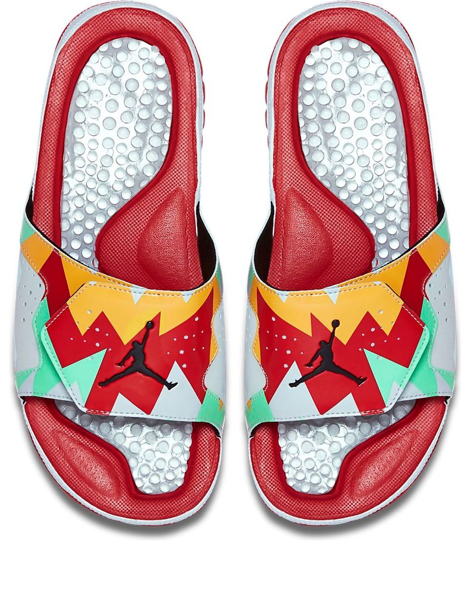 Air Jordan Hydro 7 Retro Soft Sole Cozy Sports Slippers 'White' 705467-105