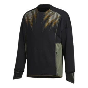 adidas Prime C.rdy Top Round Neck Gym Training Sports Pullover Black GI7429