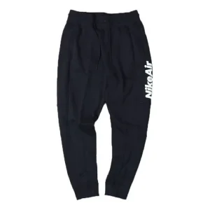 Nike Air Side Logo Cone Fleece Long Pants Black CJ4831-011