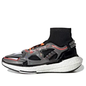 (WMNS) adidas x Stella McCartney Ultraboost 22 'Core Black Signal Orange' GW0206