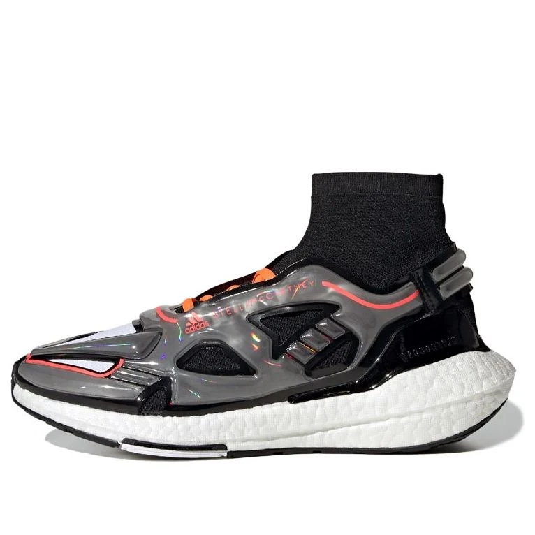 (WMNS) adidas x Stella McCartney Ultraboost 22 'Core Black Signal Orange' GW0206
