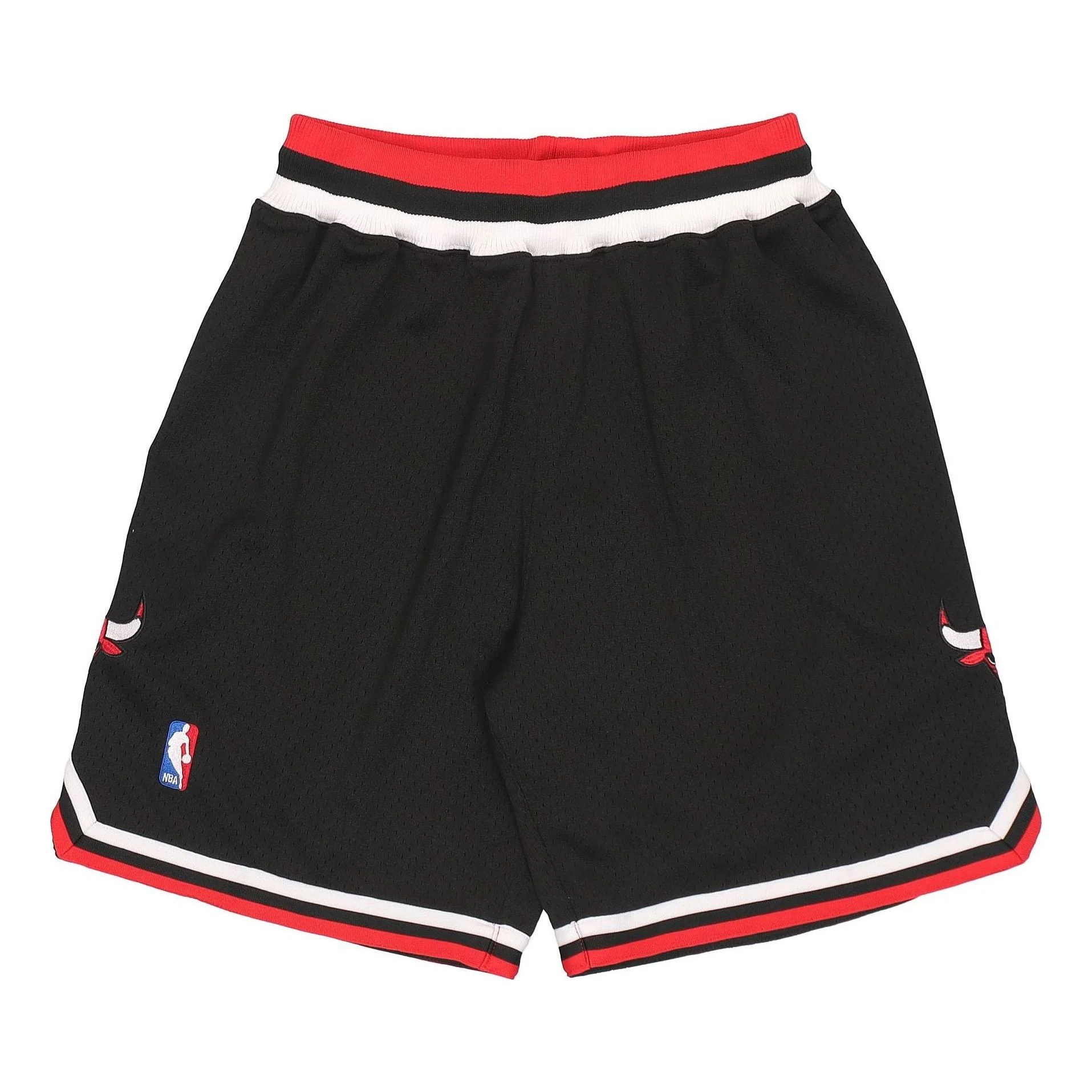 Mitchell & Ness NBA Authentic Shorts Chicago Bulls Alternate 1997-98 'Black White' ASHRGS18113-CBUBLCK97