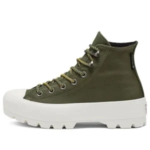 (WMNS) Converse Chuck Taylor All Star Boot Winter GORE-TEX Lugged High 'Army Green' 566154C