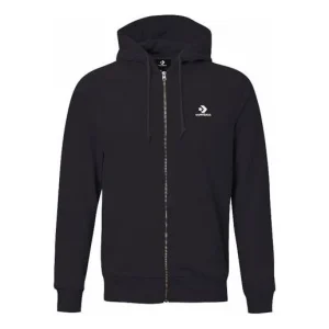 Men's Converse Casual Sports Breathable Jacket Black 10020341-A01