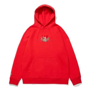 Li-Ning Rijindoujin Knit Hoodie 'Red' AWDT013-2