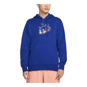 Nike Sportswear Club Fleece Pullover Hoodie 'Royal Blue' DQ3513-455