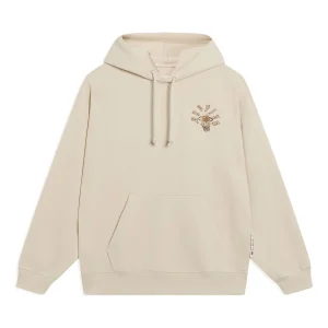 Li-Ning BadFive Cartoon Graphic Hoodie 'Beige' AWDT089-1