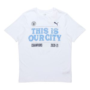 PUMA Manchester City 20/21 Winner T-Shirt 'White' 768843-01