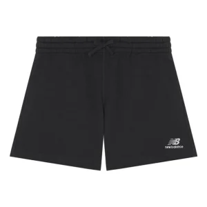 New Balance Unissentials French Terry Shorts Asia Sizing 'Black' US21500-BK