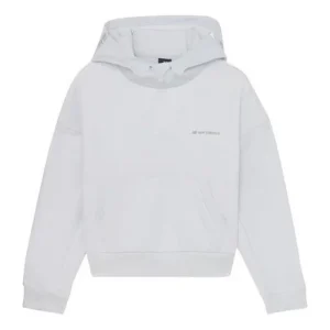 (WMNS) New Balance Sports Minimalistic Casual Pullover White Gray AWT03553-ARF
