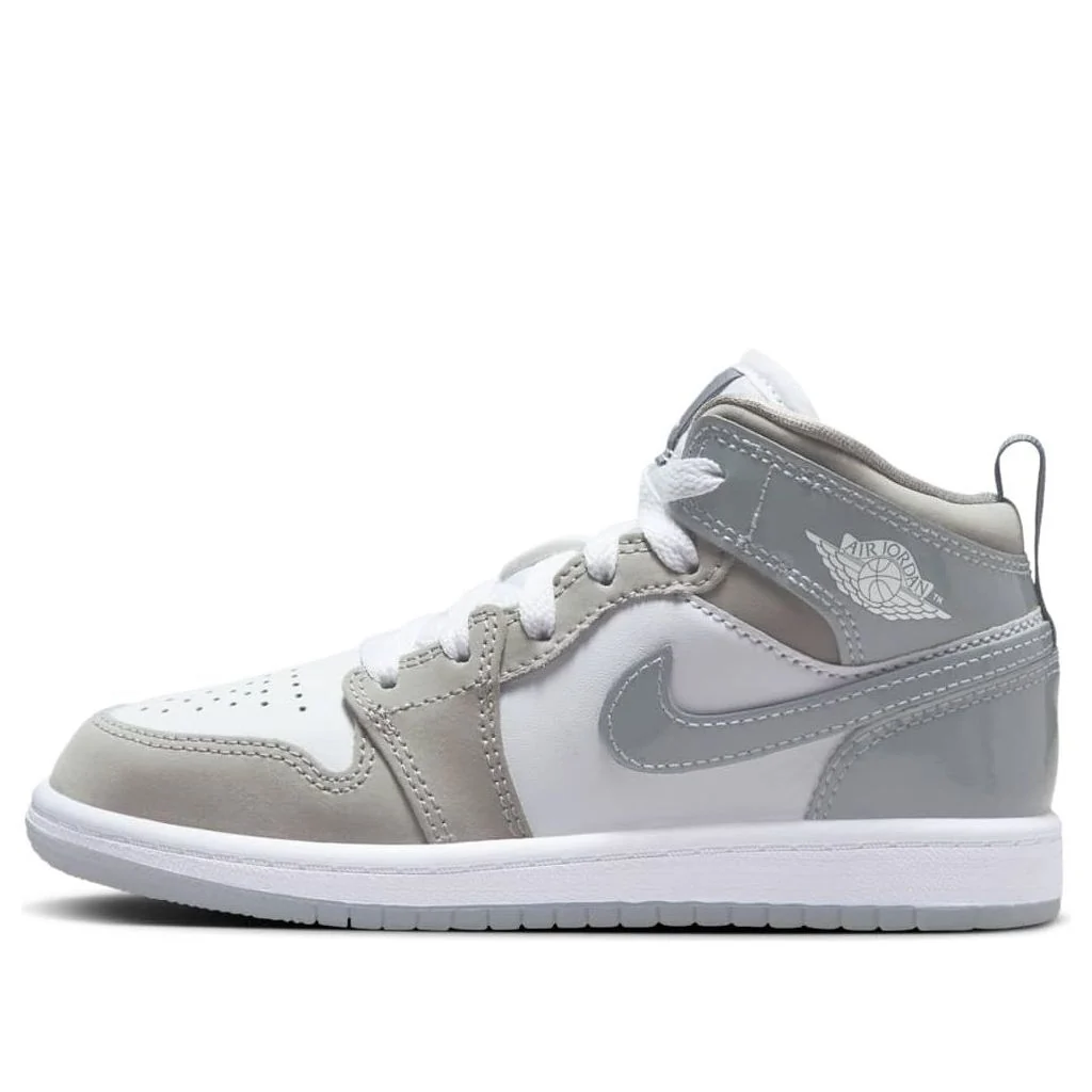 (PS) Air Jordan 1 Mid SE 'White Medium Grey Cool Grey' HF3194-100