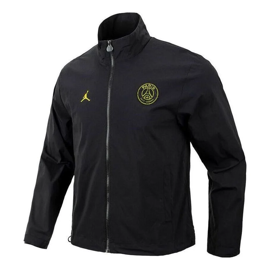 Air Jordan 23-24 PSG Woven Jacket 'Black' DV0609-010