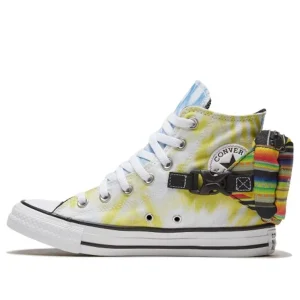 (WMNS) Converse Chuck Taylor All Star High 'Buckle Up - Rainbow Tie-Dye' 568264C