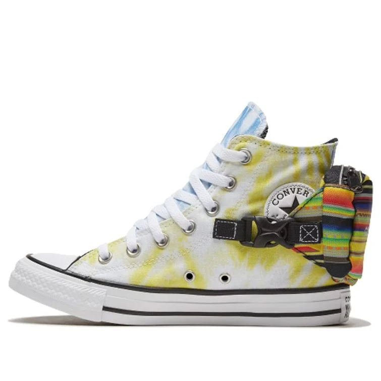 (WMNS) Converse Chuck Taylor All Star High 'Buckle Up - Rainbow Tie-Dye' 568264C
