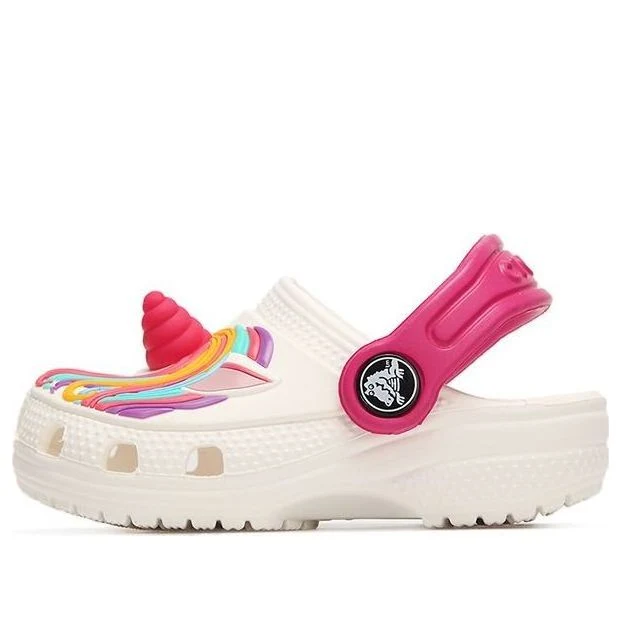 (PS) Crocs Classic Clog Funny Beach Shoe White 207073-100