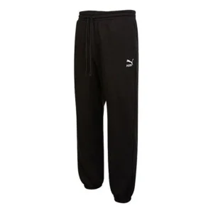 PUMA Classics Small Logo Sweatpants 'Black' 537850-01