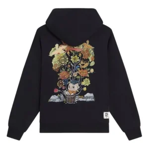 Li-Ning Sports Style Hoodie 'Black' AWDS669-4