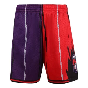 Mitchell & Ness x NBA Split Swingman Shorts 'Toronto Raptors 1998' SMSH4855-TRA98PPPPRRD