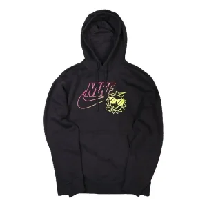 Nike Fleece Pullover Hoodie 'Black' DN5201-010