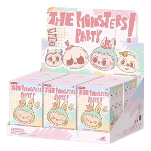 Pop Mart The Monsters Labubu Party Reversible Pendant Sealed Case (6 Blind Boxes) PPMT-2407-0079