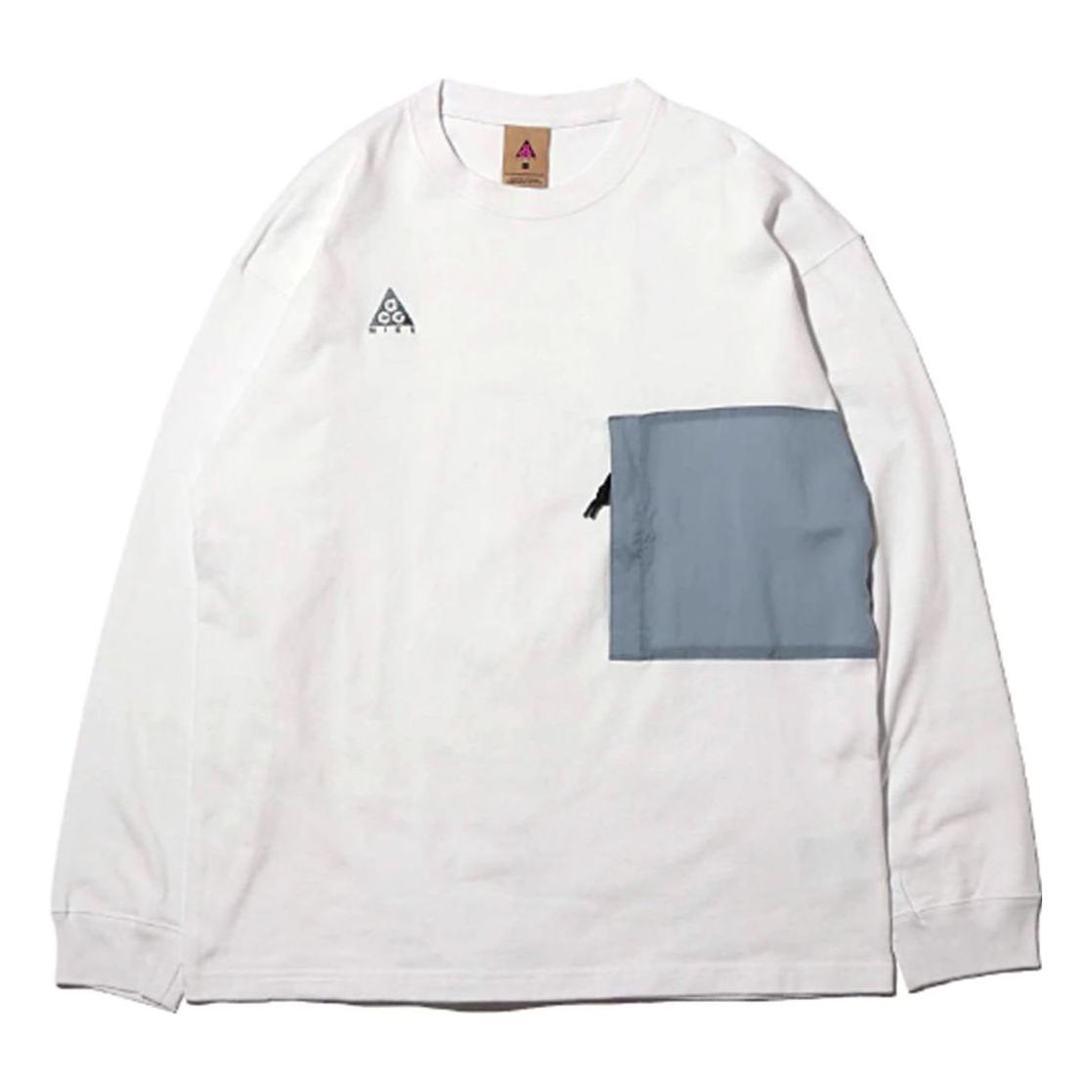 Nike x ACG Long-Sleeve Top 'Summit White Aviator Grey' BQ7289-121