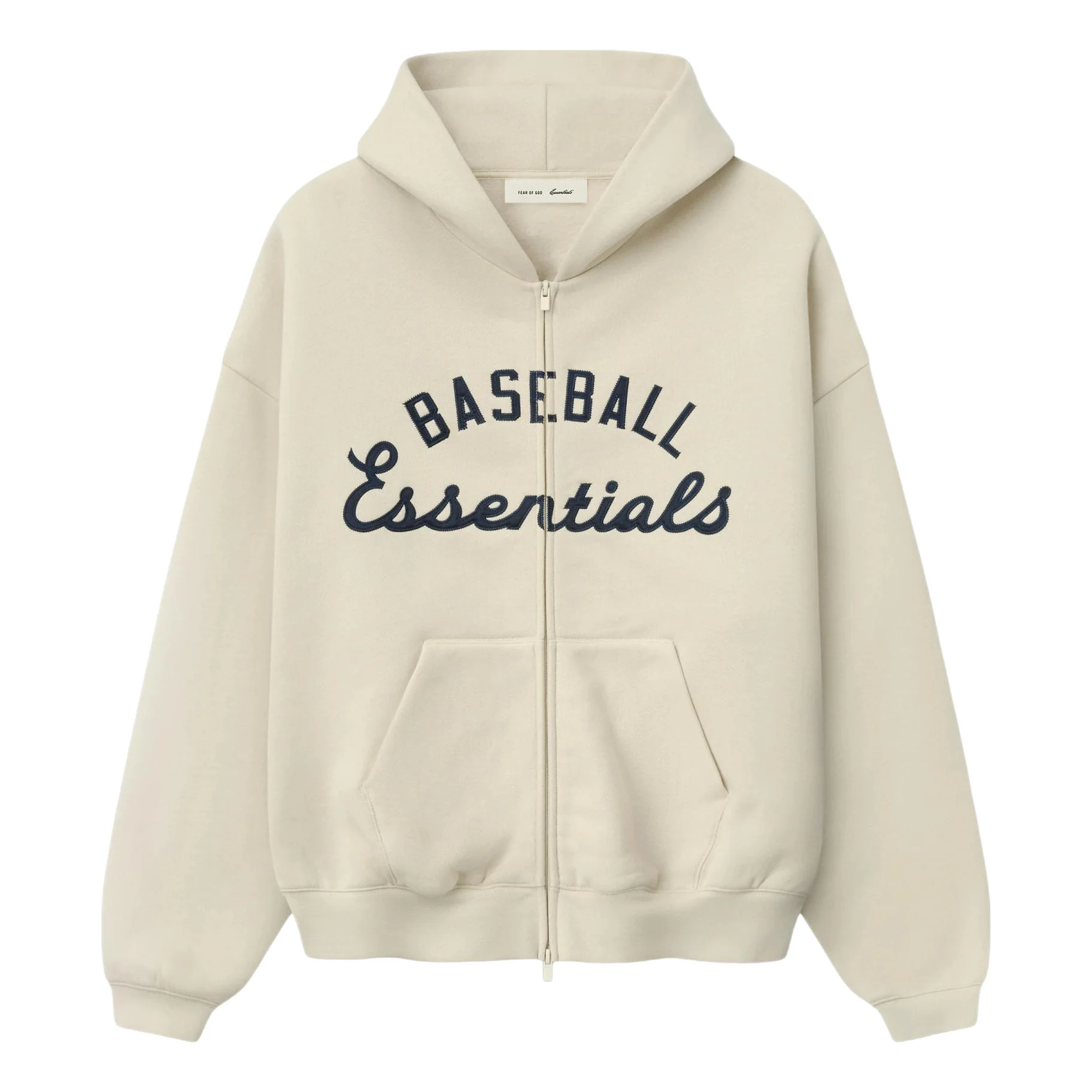 Fear of God Essentials x MLB Full Zip Sport Hoodie 'Oat' RW00253-0132