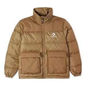 Converse Star Chevron Down Jacket Asia Sizing 'Brown' 10023755-A02