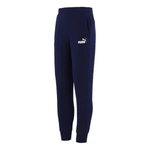 PUMA Essentials Logo Pants 'Navy White' 588730-06