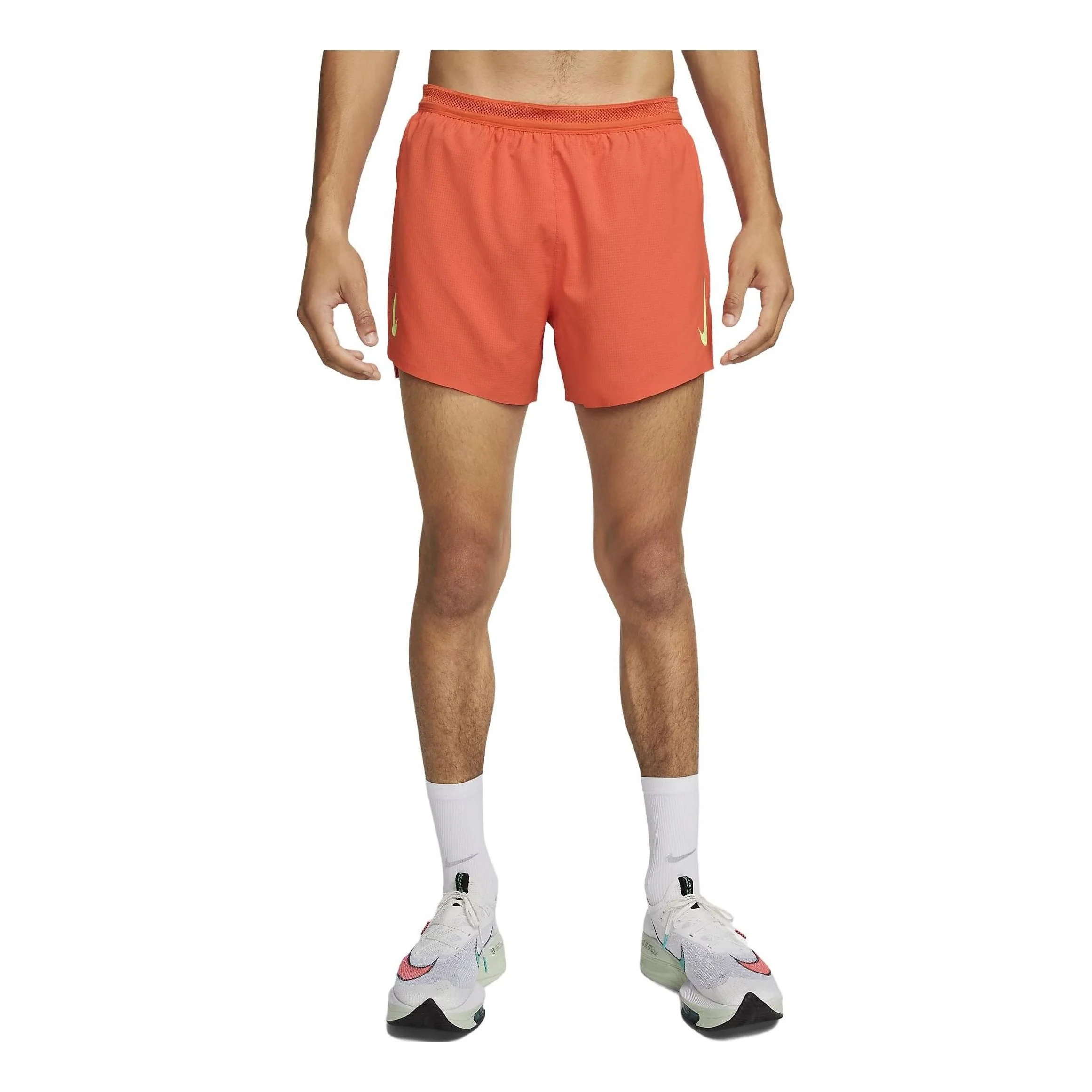 Nike Dri-FIT ADV AeroSwift Shorts 'Orange Ghost Green' CJ7840-804