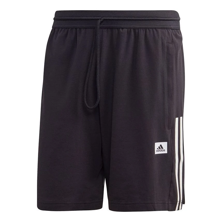 adidas M D2m Motion Sh Running Gym Stripe Breathable Sports Shorts Black GD5292