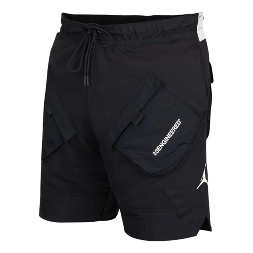 Air Jordan Athleisure Casual Sports Breathable Cargo Shorts Black DA7203-010