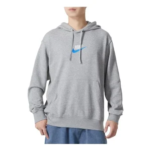 Nike Club Pullover Hoodie 'Light Grey' FB7789-063