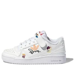 (PS) adidas FORUM Low C 'White Cartoon' H01454